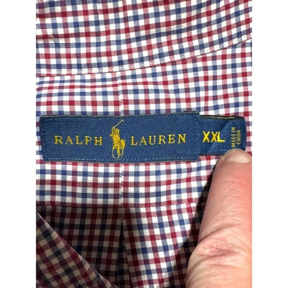 Ralph Lauren Multicolor Plaid Shirt Size XXL - Picture 4 of 8